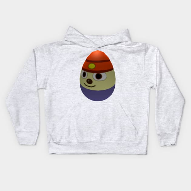 parappa egg Kids Hoodie by WormGamer